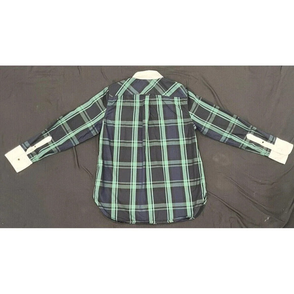 J.Crew Womens Classic-Fit Cotton Poplin‎ Shirt  Size 4 - Picture 2 of 6